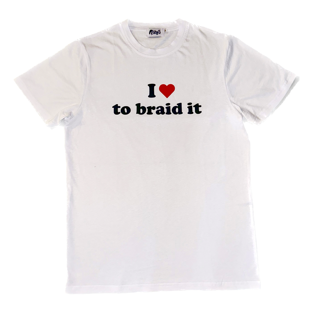 "I <3 to Braid It" Regular Unisex Tee